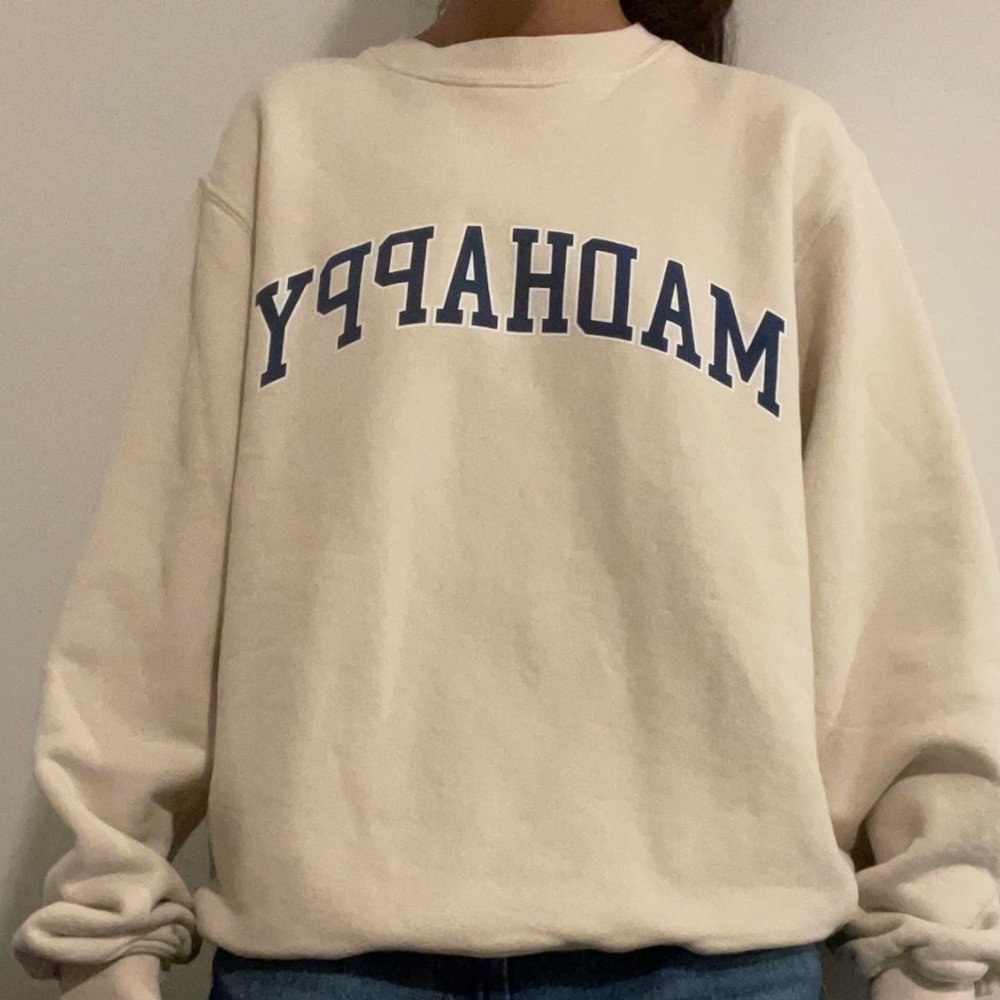 Unisex - Madhappy - Campus Fleece Crewneck